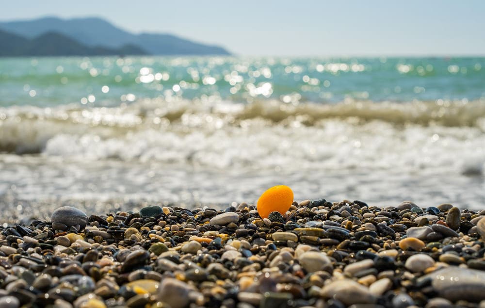 Glass Pebble Beach
